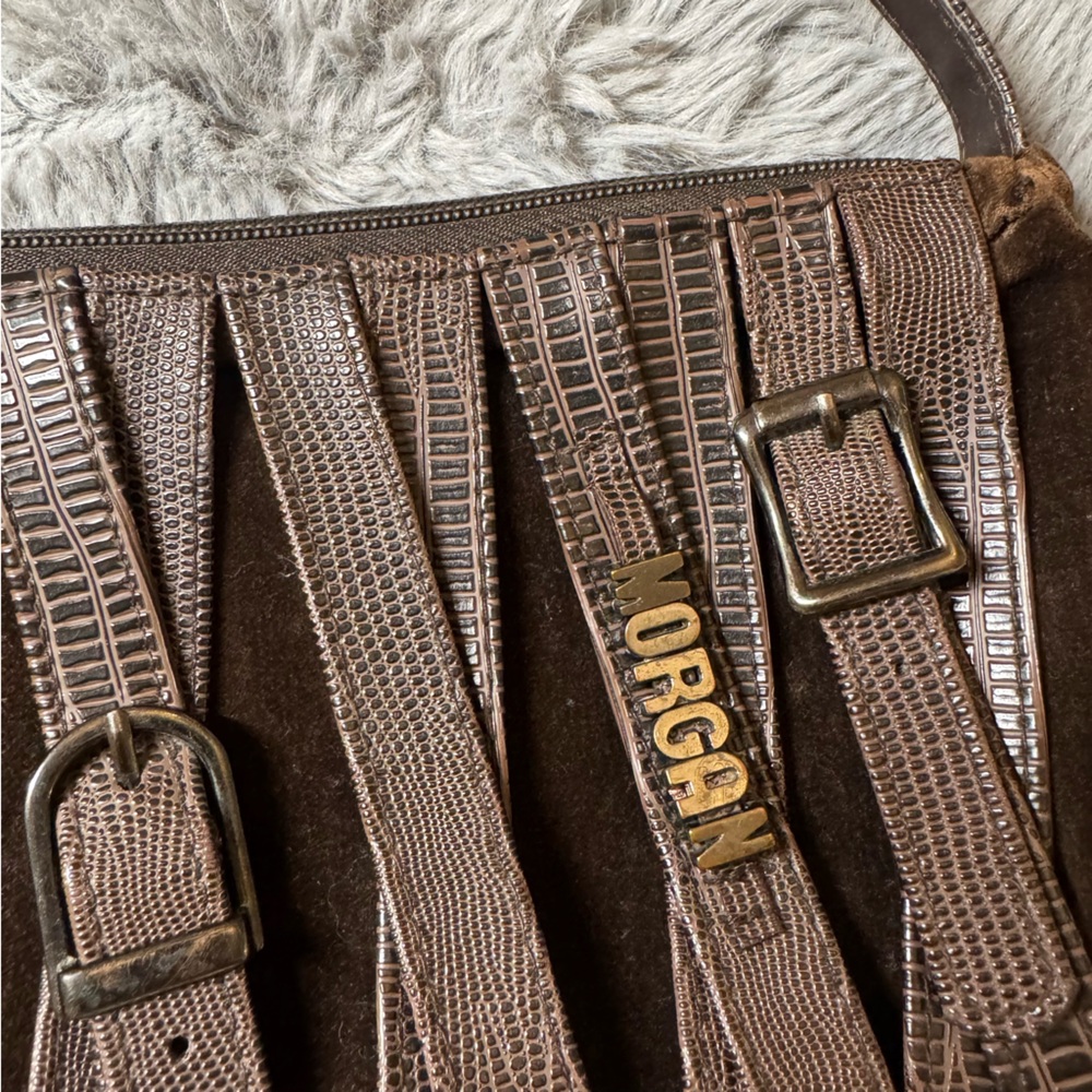 Vintage Brown Shoulder Bag - Picture 2 of 5